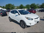 2014 Hyundai Tucson Se White vin: KM8JUCAG9EU798273