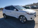 2014 Hyundai Tucson Gls White vin: KM8JUCAG9EU820725