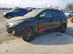 2014 Hyundai Tucson Gls Black vin: KM8JUCAG9EU936166