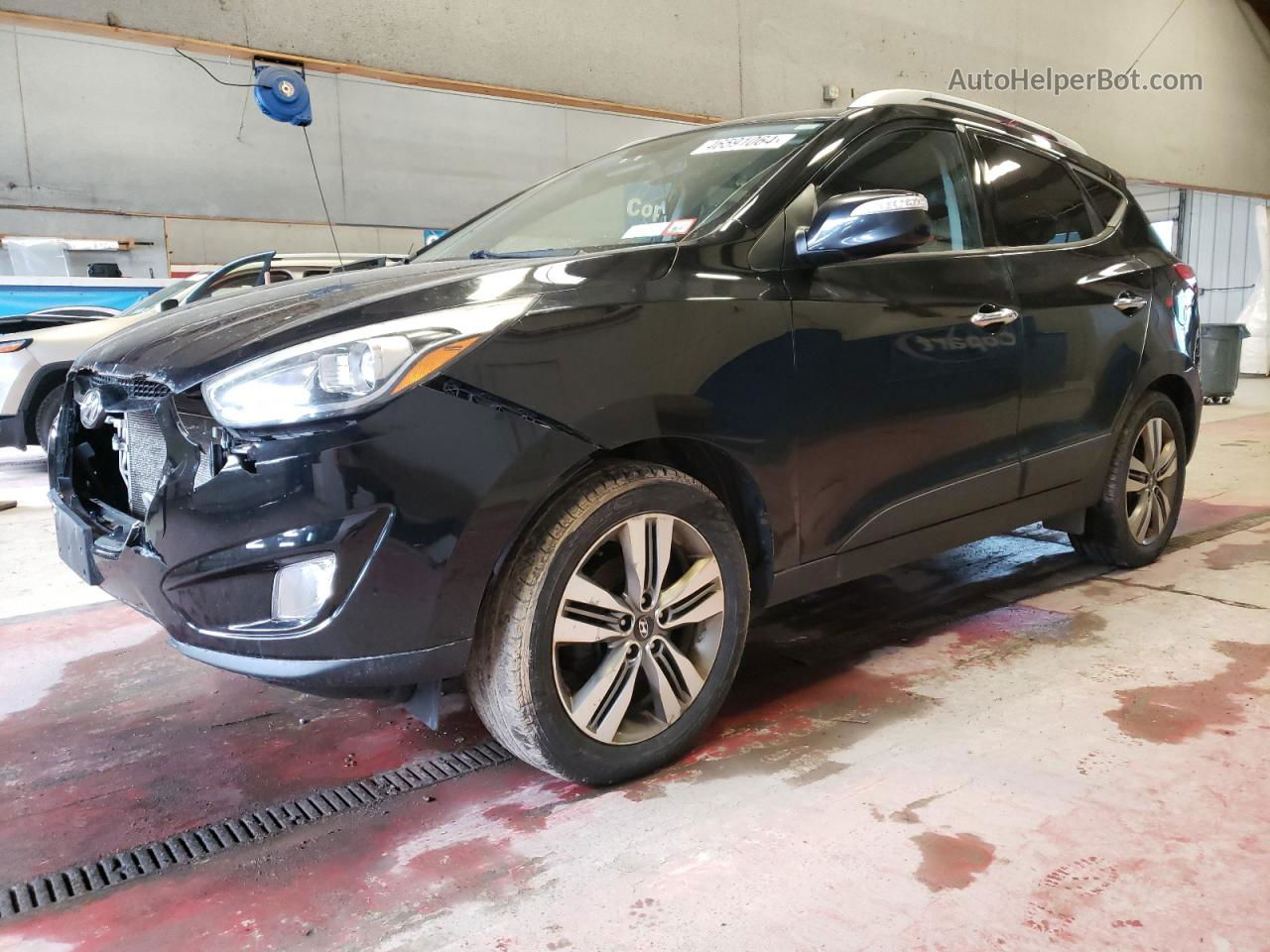 2014 Hyundai Tucson Gls Black vin: KM8JUCAGXEU821477