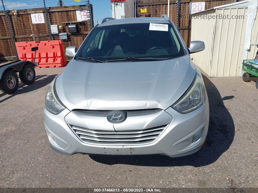 2014 Hyundai Tucson Se Silver vin: KM8JUCAGXEU853605