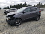 2014 Hyundai Tucson Gls Gray vin: KM8JUCAGXEU855144