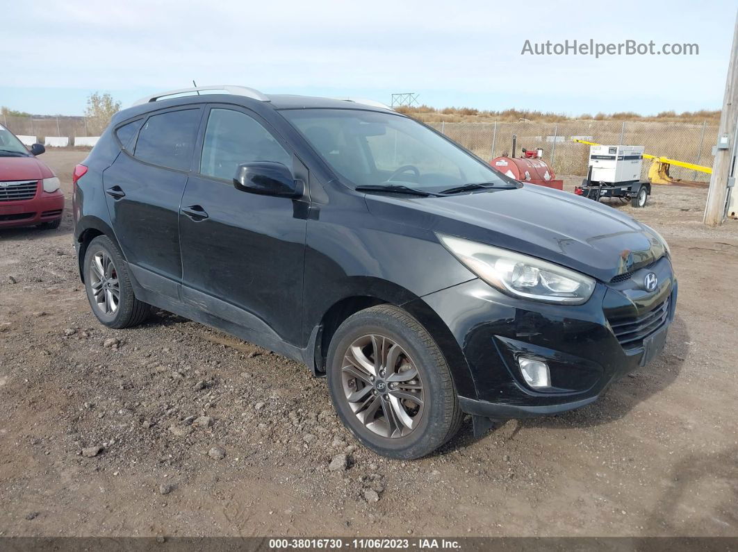 2014 Hyundai Tucson Se Black vin: KM8JUCAGXEU857668