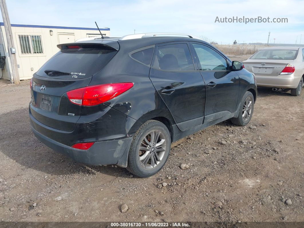 2014 Hyundai Tucson Se Black vin: KM8JUCAGXEU857668