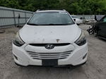 2014 Hyundai Tucson Gls White vin: KM8JUCAGXEU944566