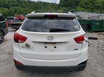 2014 Hyundai Tucson Gls White vin: KM8JUCAGXEU944566