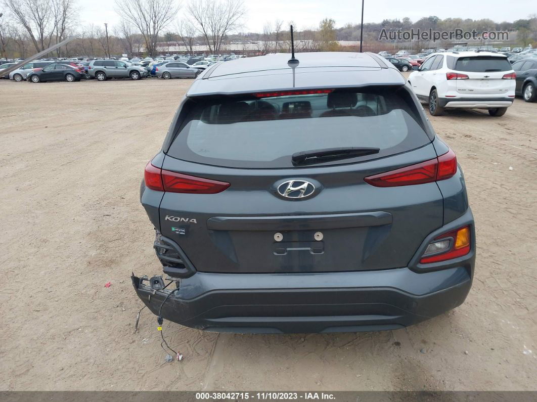 2021 Hyundai Kona Se Gray vin: KM8K12AA1MU642147