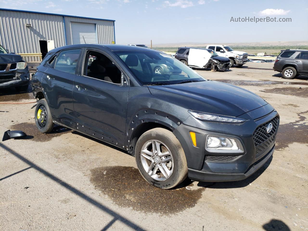 2021 Hyundai Kona Se Угольный vin: KM8K12AA2MU650774