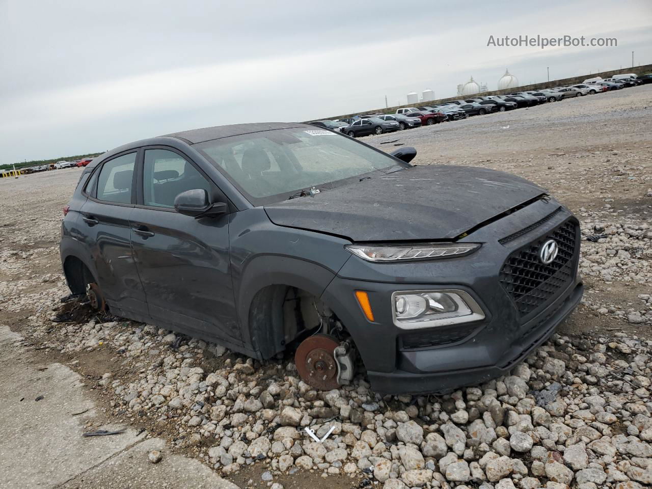 2021 Hyundai Kona Se Угольный vin: KM8K12AA3MU642196