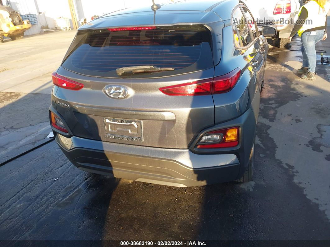 2021 Hyundai Kona Se Gray vin: KM8K12AA4MU641753