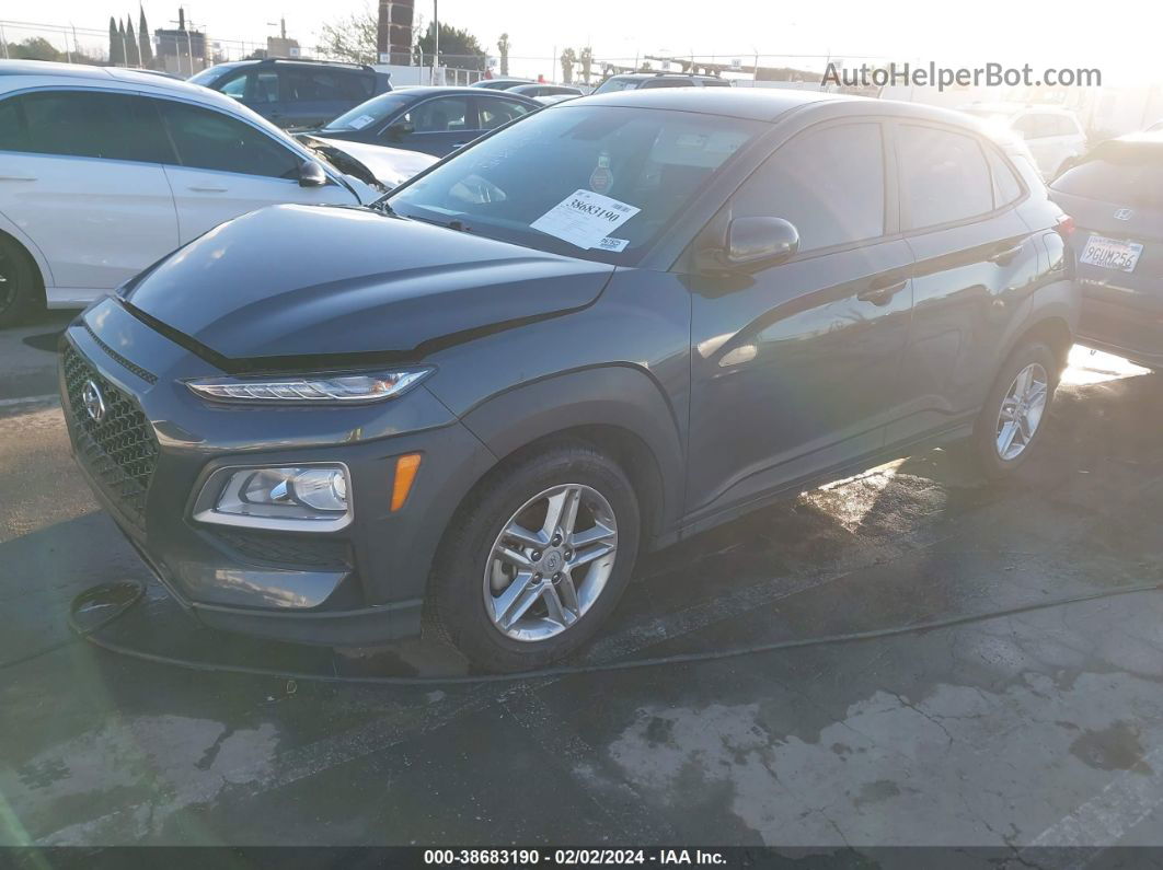 2021 Hyundai Kona Se Gray vin: KM8K12AA4MU641753