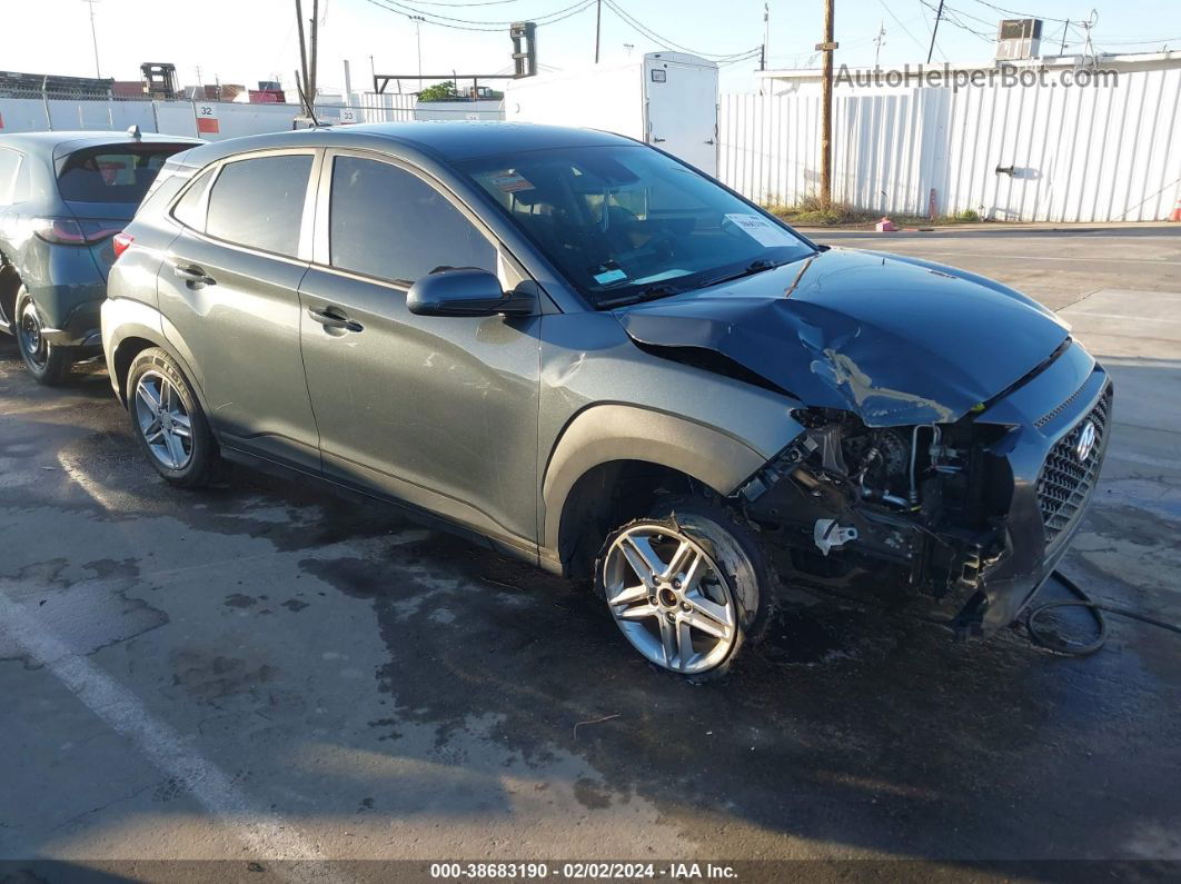 2021 Hyundai Kona Se Gray vin: KM8K12AA4MU641753