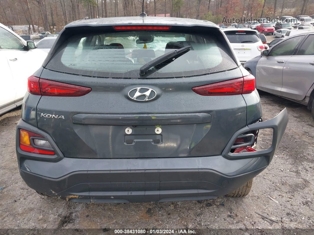 2021 Hyundai Kona Se Gray vin: KM8K12AA4MU645768