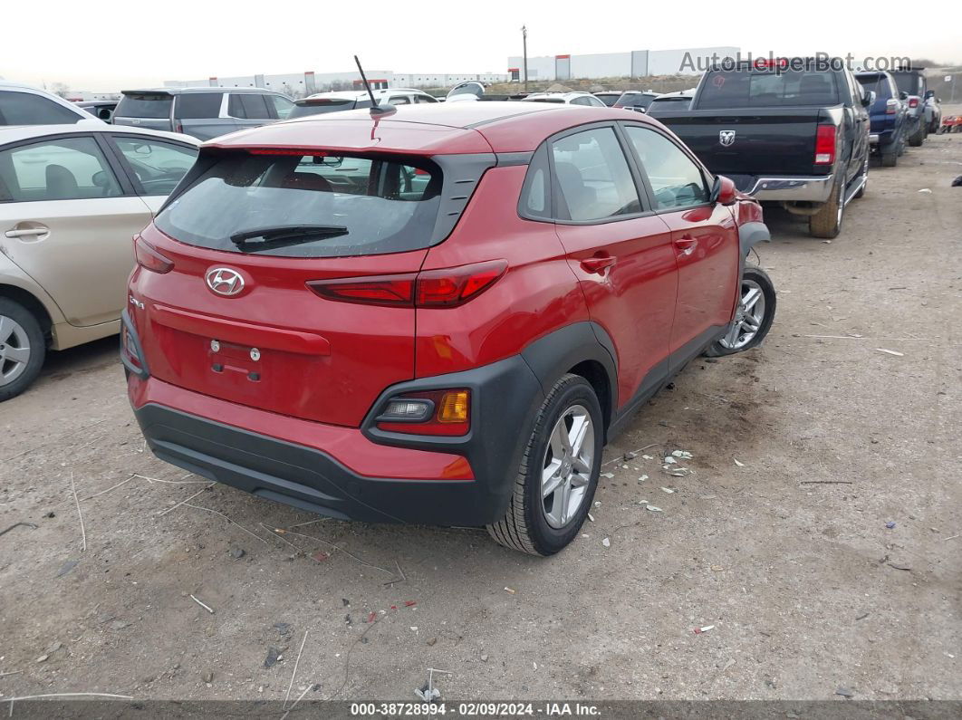 2021 Hyundai Kona Se Red vin: KM8K12AA6MU663723