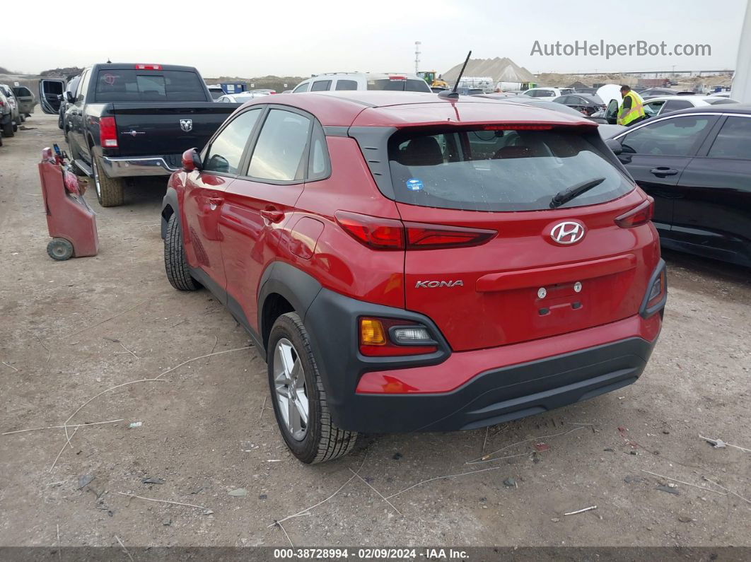 2021 Hyundai Kona Se Red vin: KM8K12AA6MU663723