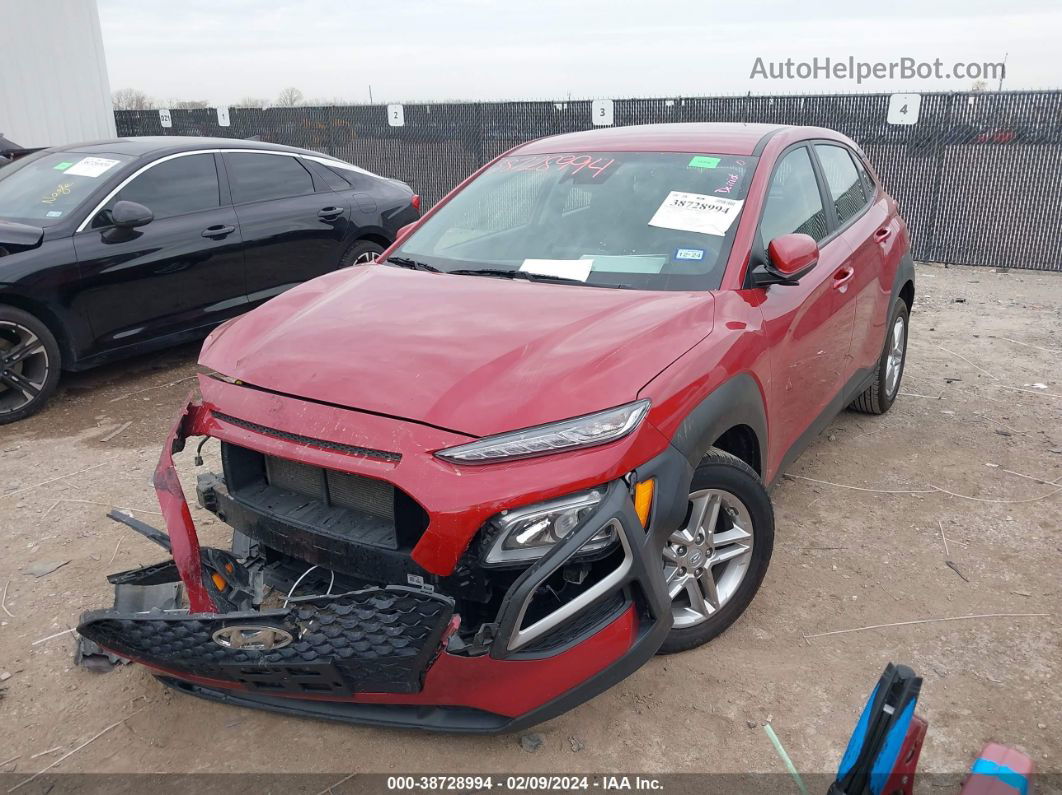 2021 Hyundai Kona Se Red vin: KM8K12AA6MU663723