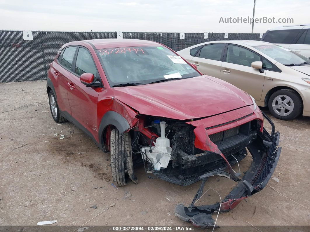 2021 Hyundai Kona Se Red vin: KM8K12AA6MU663723