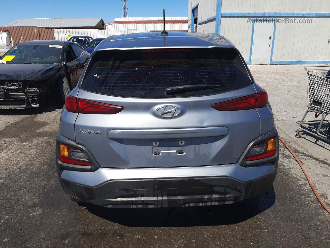 2021 Hyundai Kona Se Gray vin: KM8K12AA6MU674530