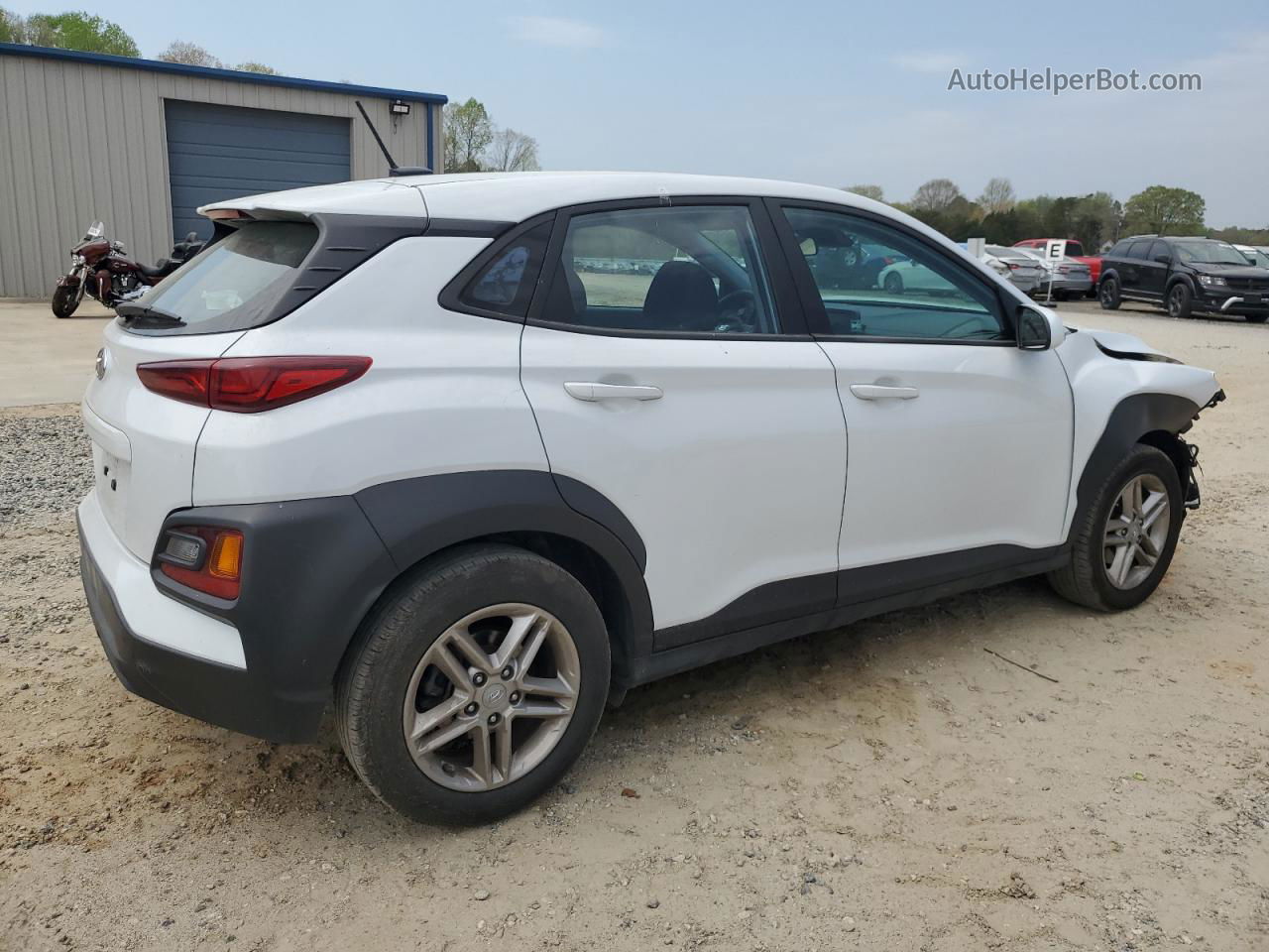 2021 Hyundai Kona Se White vin: KM8K12AA7MU661236