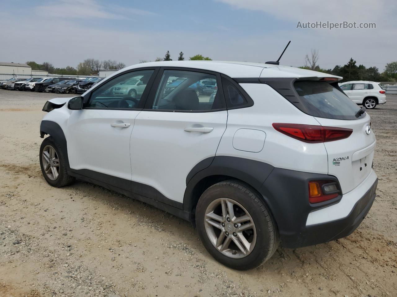 2021 Hyundai Kona Se White vin: KM8K12AA7MU661236