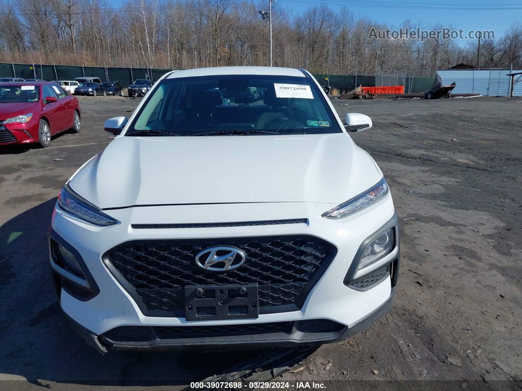 2021 Hyundai Kona Se White vin: KM8K12AA7MU665397