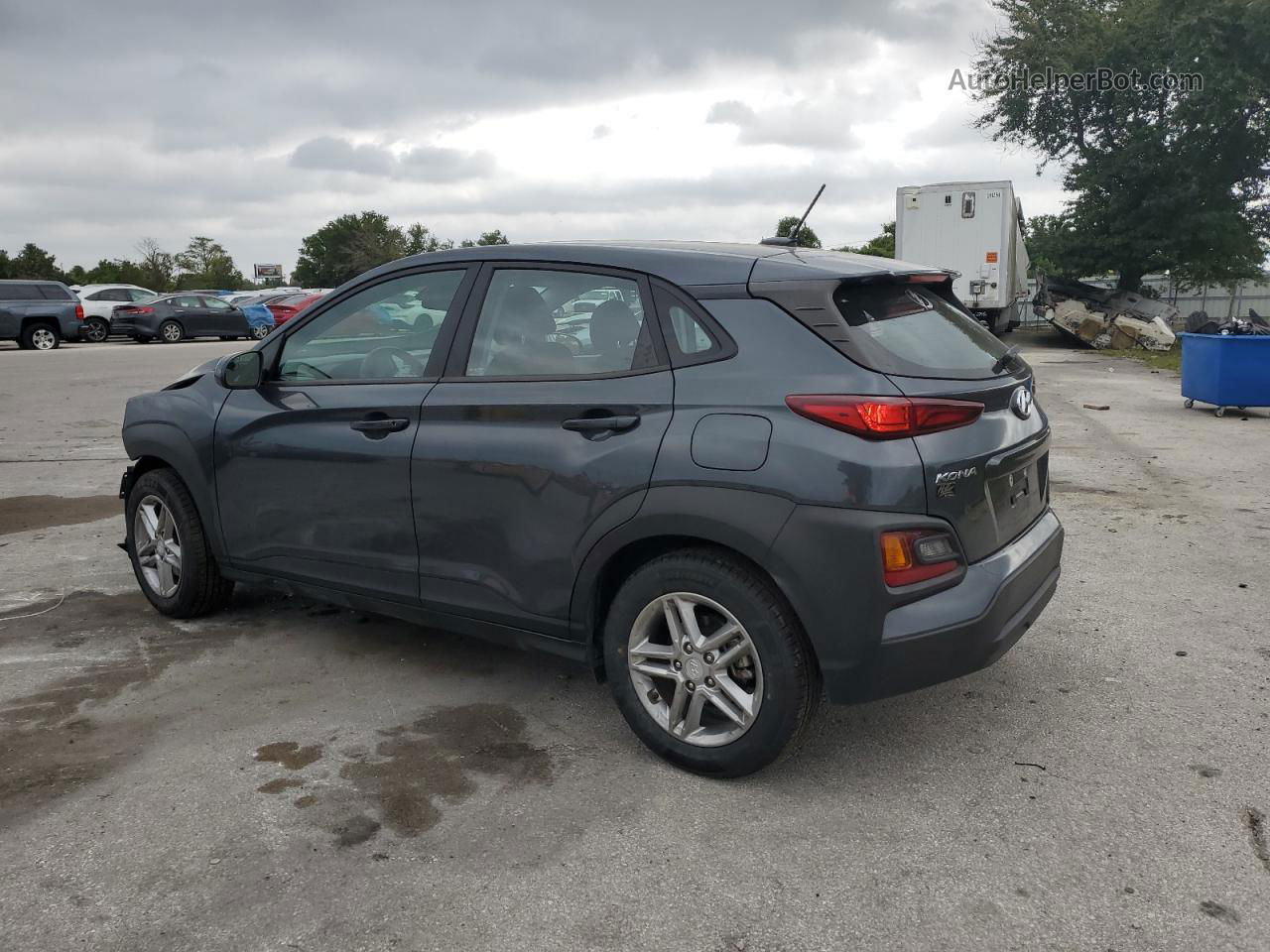 2021 Hyundai Kona Se Gray vin: KM8K12AA8MU601398