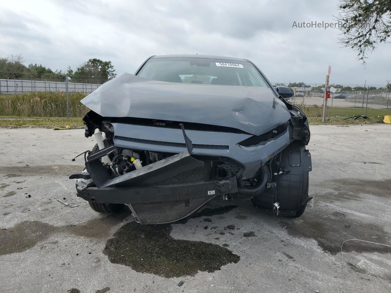 2021 Hyundai Kona Se Gray vin: KM8K12AA8MU601398