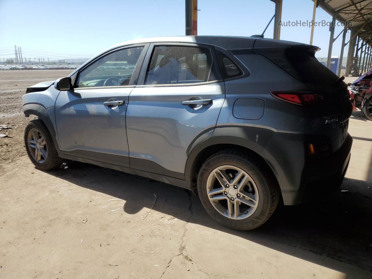 2021 Hyundai Kona Se Gray vin: KM8K12AA8MU635826