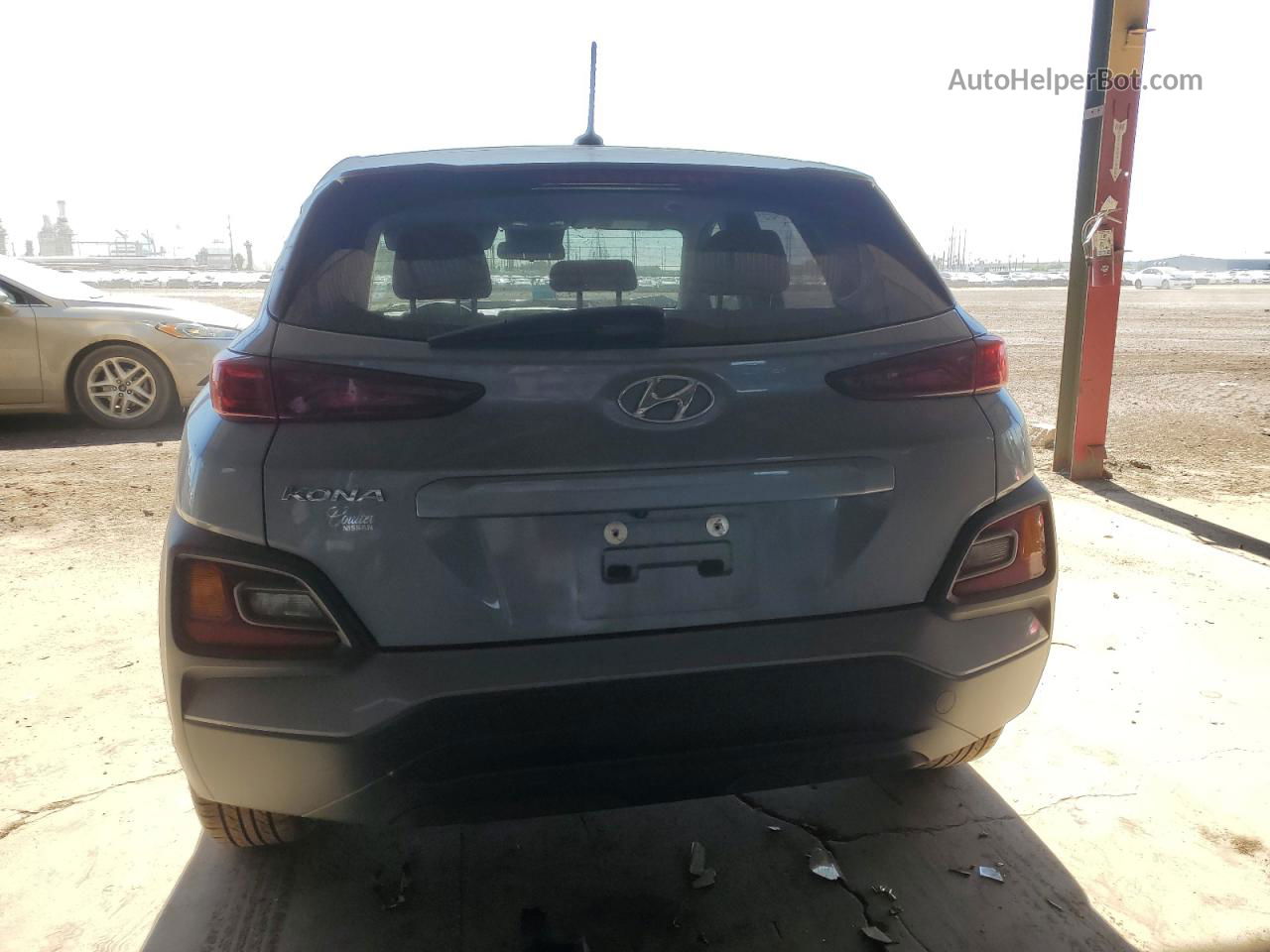 2021 Hyundai Kona Se Gray vin: KM8K12AA8MU635826