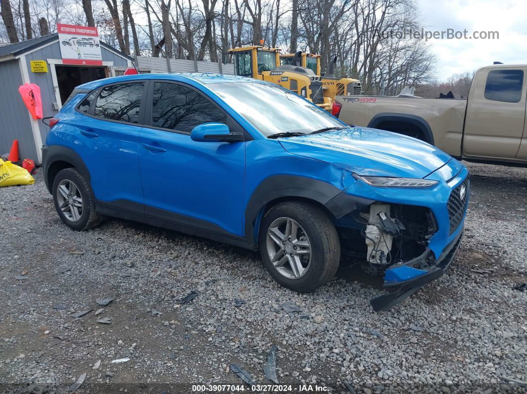 2021 Hyundai Kona Se Blue vin: KM8K12AA8MU637124