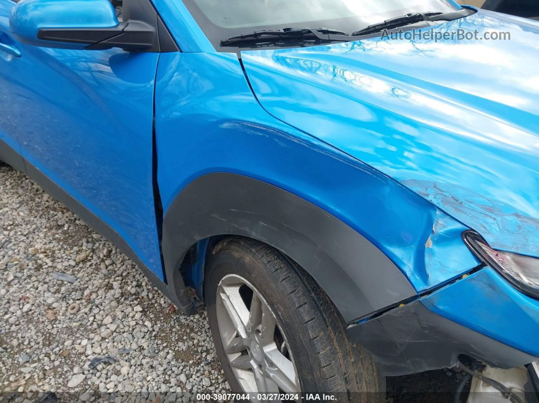 2021 Hyundai Kona Se Blue vin: KM8K12AA8MU637124