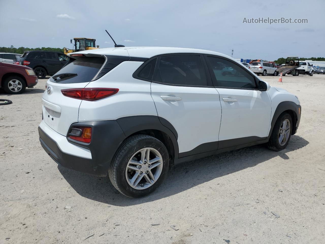 2021 Hyundai Kona Se White vin: KM8K12AA8MU659334