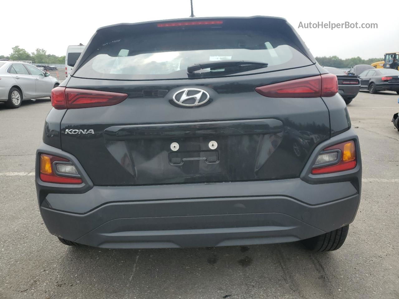 2021 Hyundai Kona Se Черный vin: KM8K12AA8MU669409