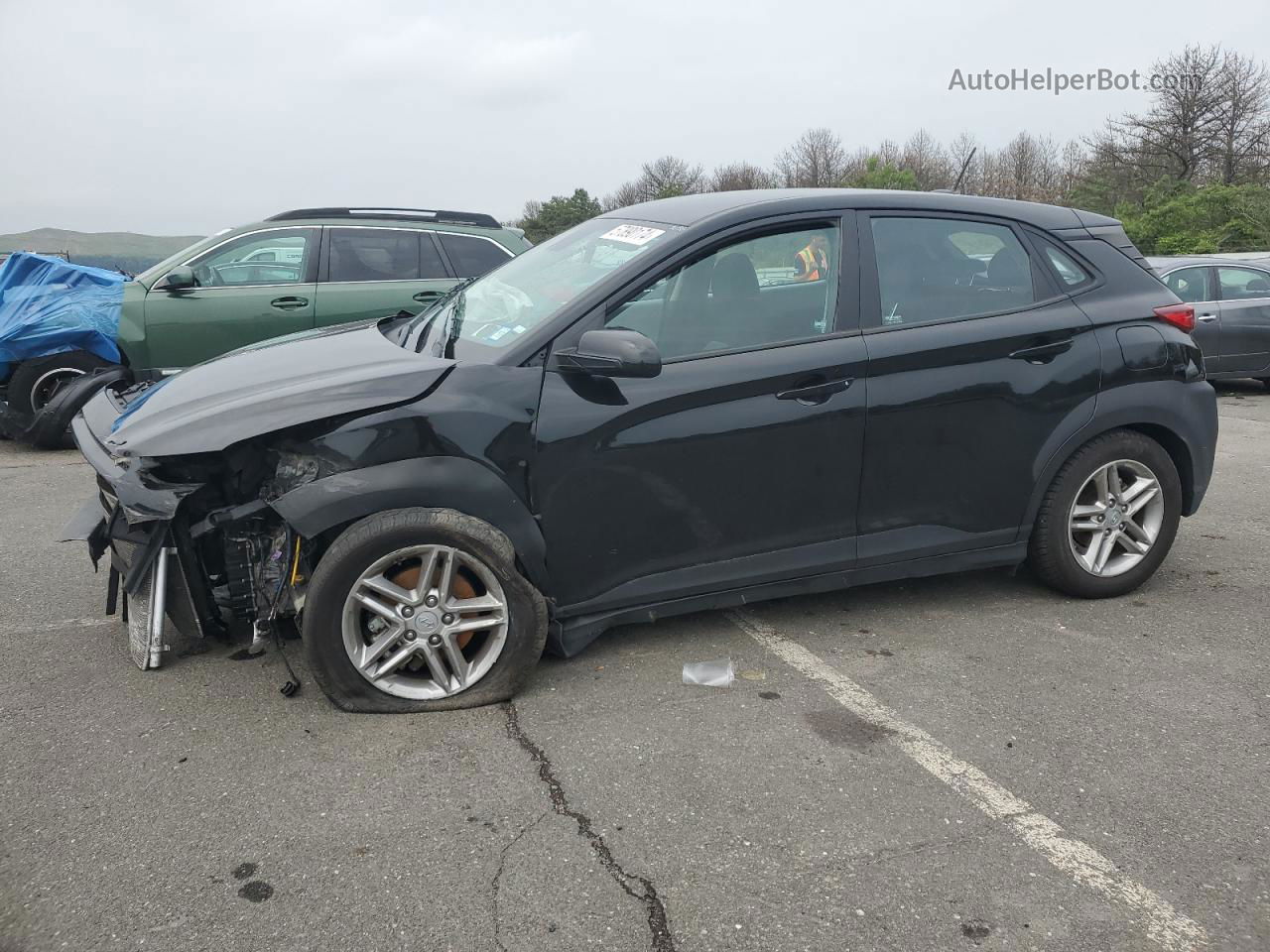 2021 Hyundai Kona Se Black vin: KM8K12AA8MU669409