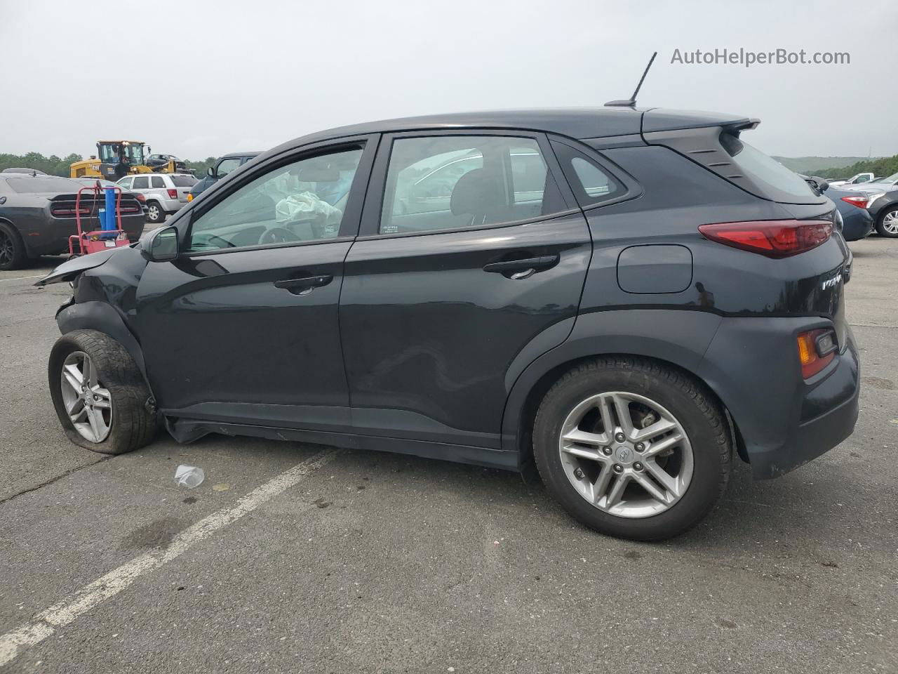 2021 Hyundai Kona Se Черный vin: KM8K12AA8MU669409