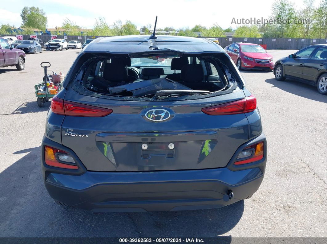 2021 Hyundai Kona Se Gray vin: KM8K12AA9MU663778