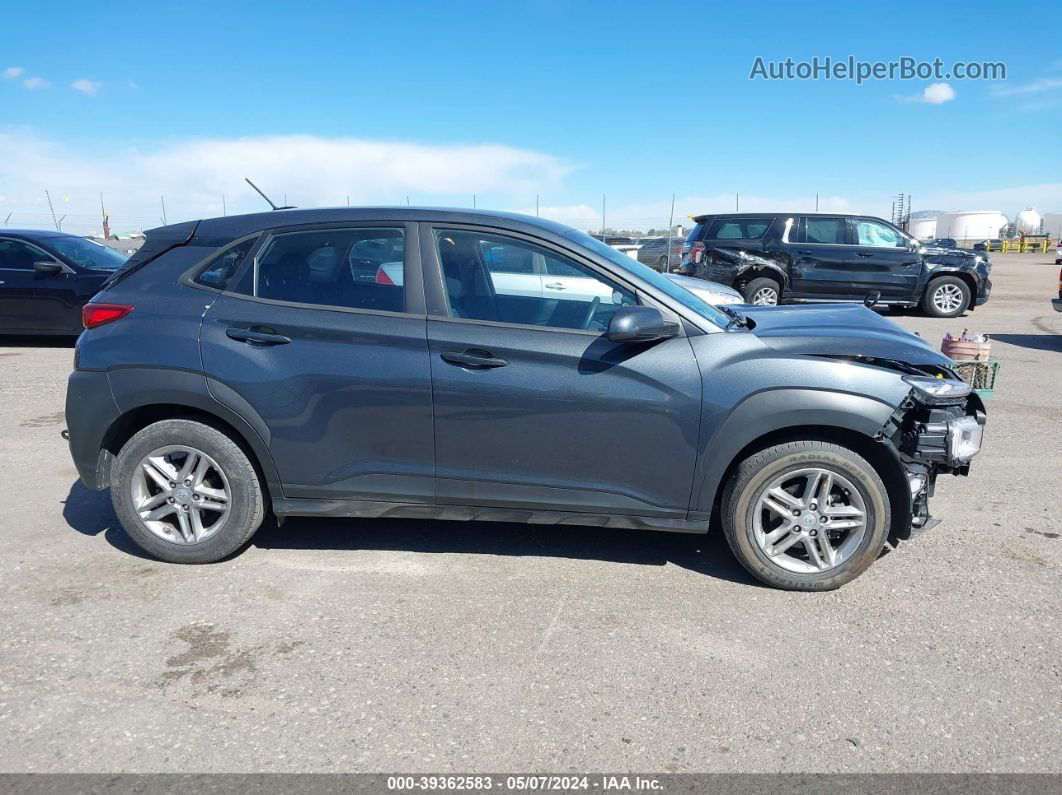 2021 Hyundai Kona Se Gray vin: KM8K12AA9MU663778