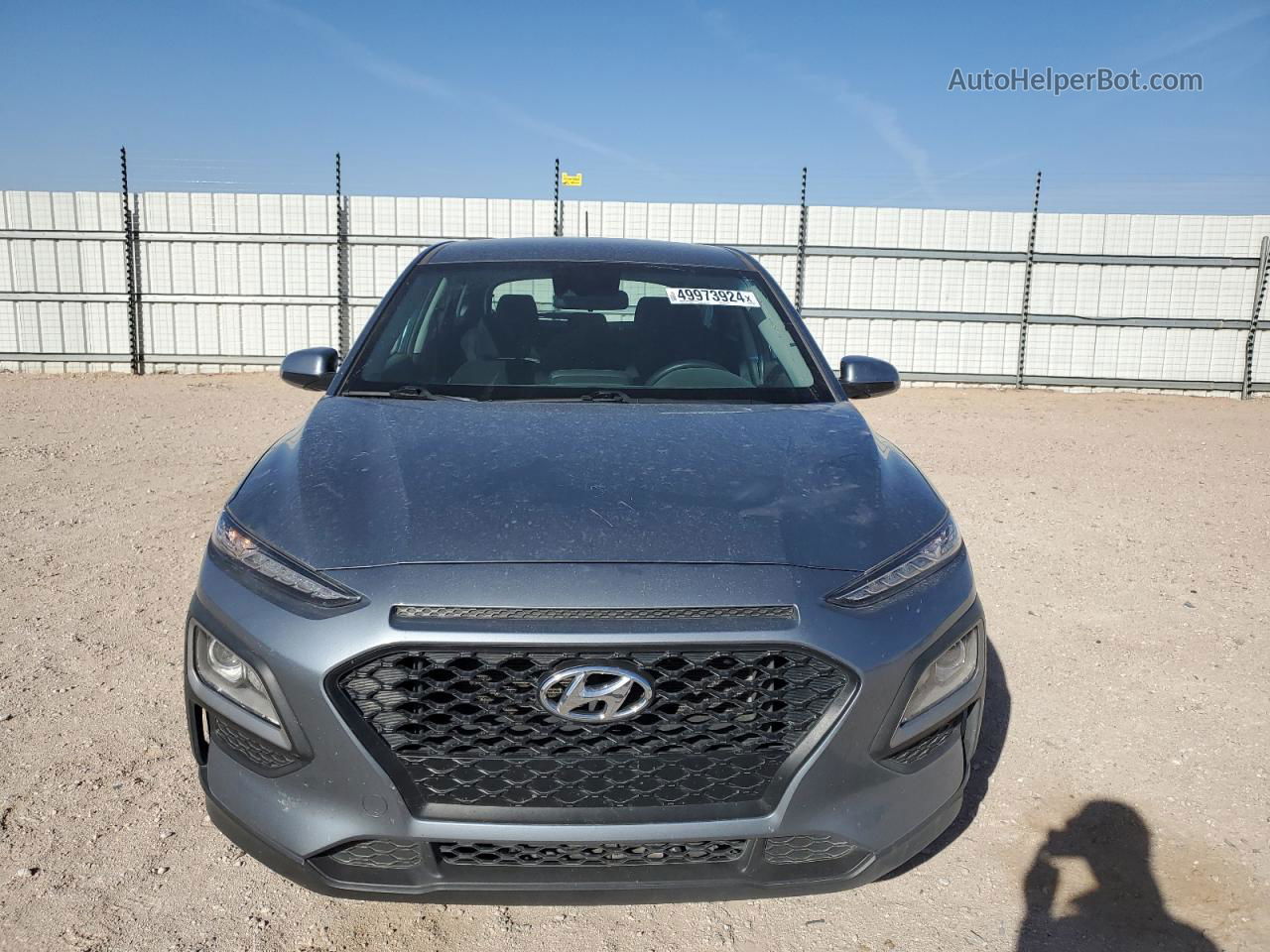 2021 Hyundai Kona Se Gray vin: KM8K12AAXMU657861