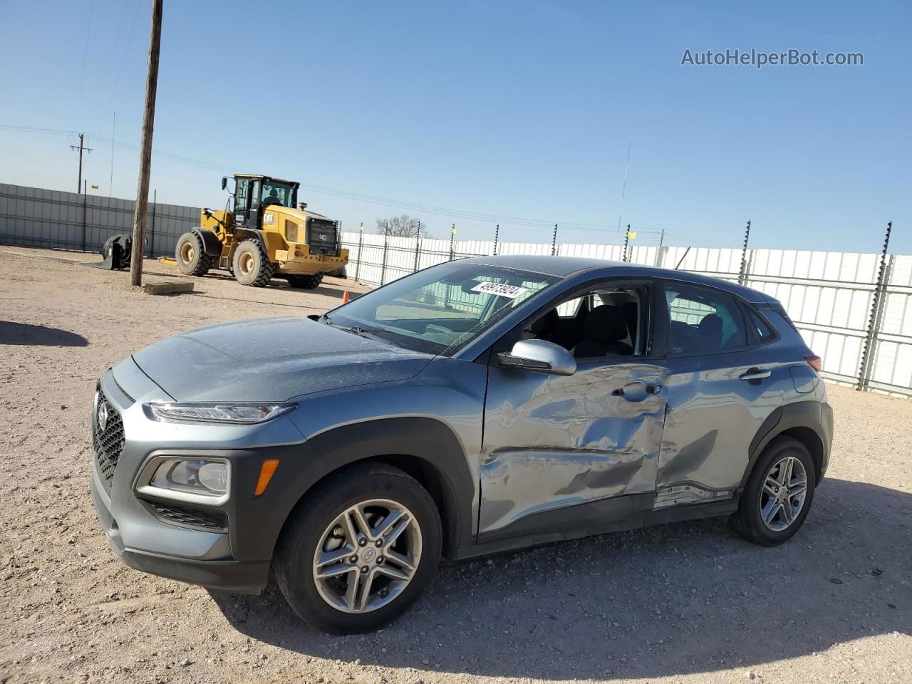 2021 Hyundai Kona Se Gray vin: KM8K12AAXMU657861