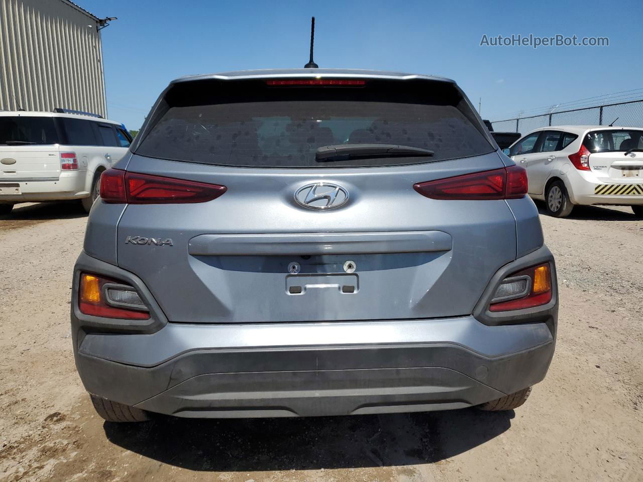 2021 Hyundai Kona Se Silver vin: KM8K12AAXMU714365