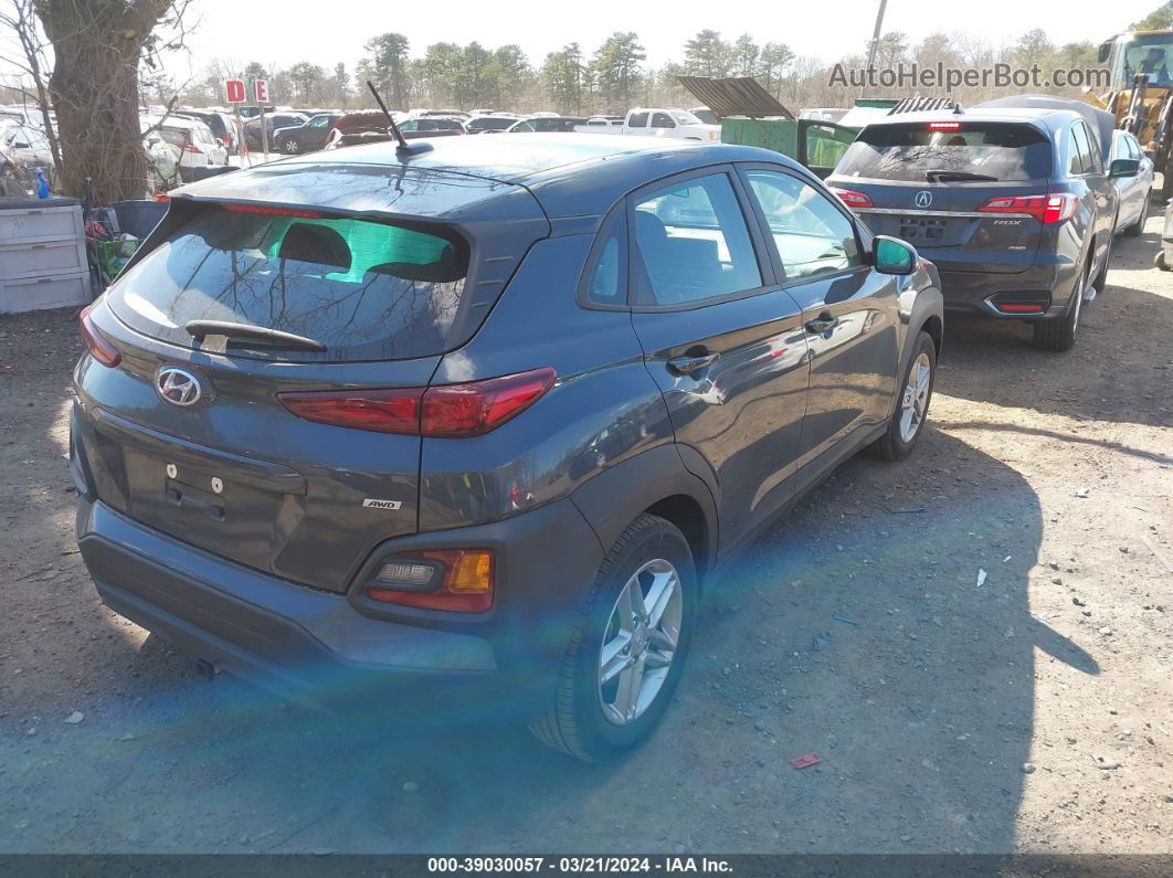 2021 Hyundai Kona Se Gray vin: KM8K1CAA0MU746764