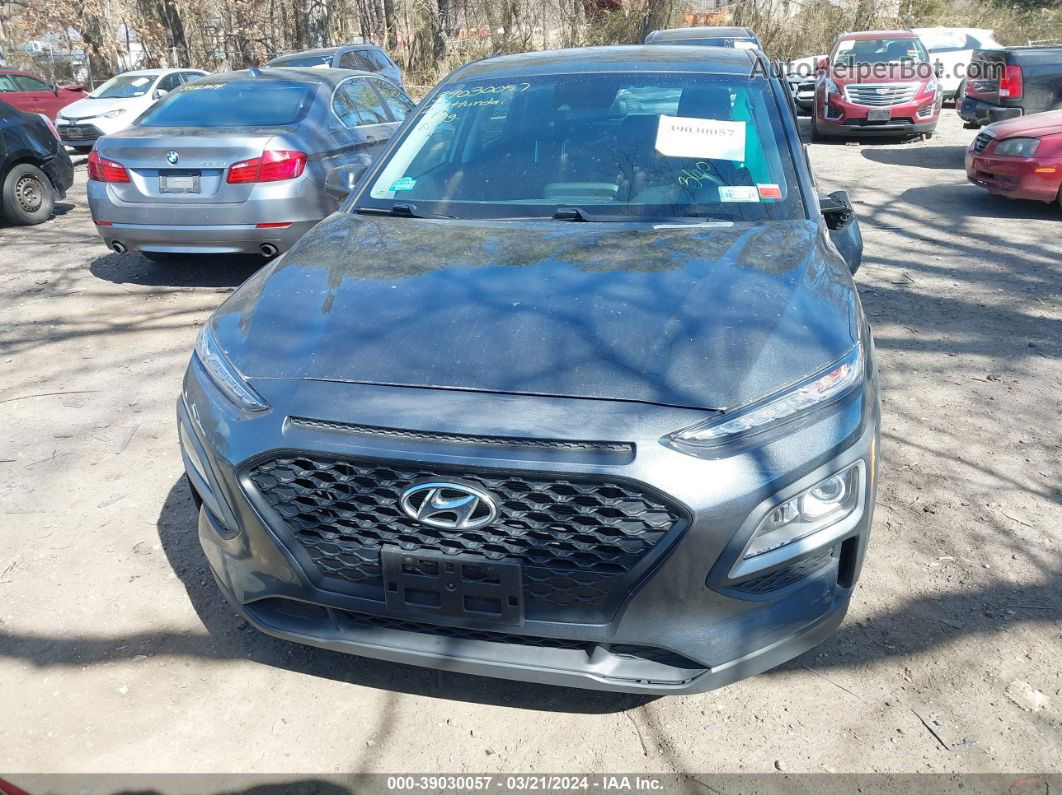 2021 Hyundai Kona Se Gray vin: KM8K1CAA0MU746764