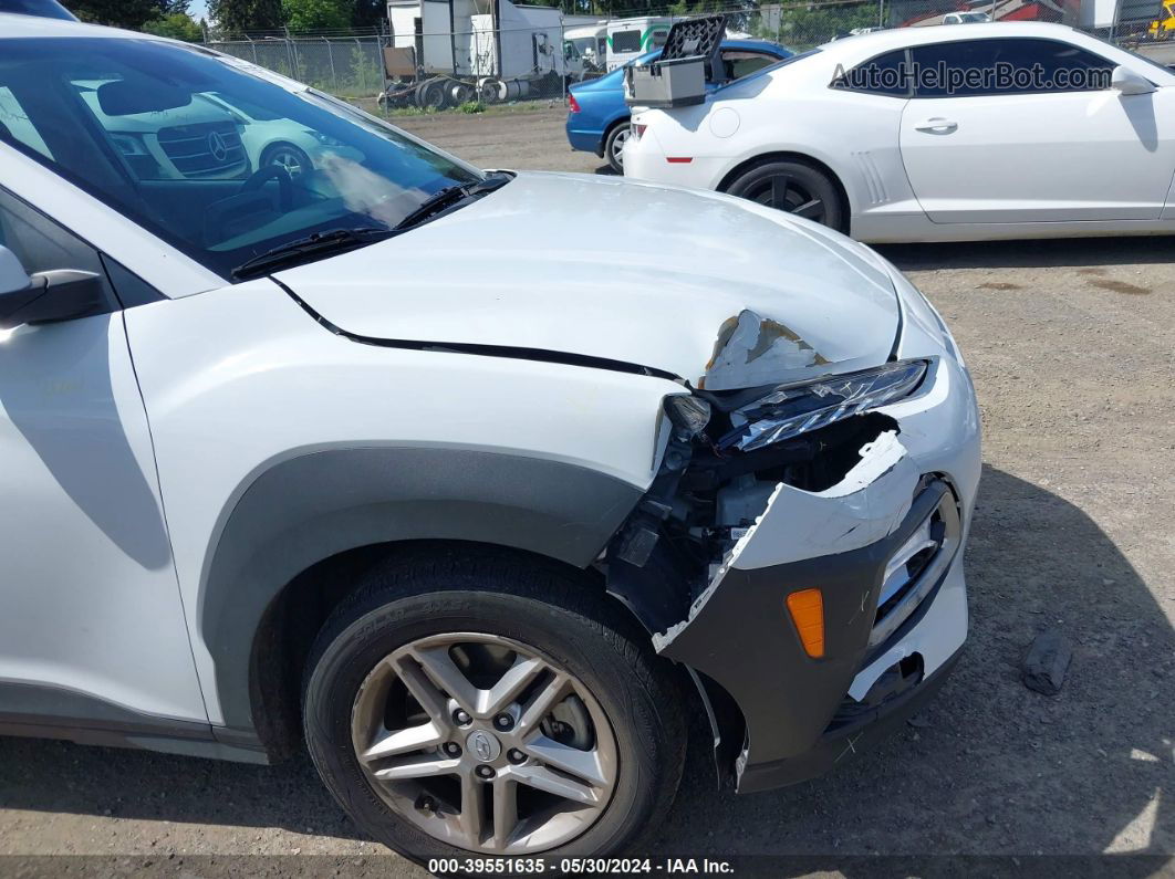 2021 Hyundai Kona Se White vin: KM8K1CAA2MU701700