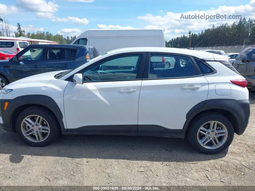 2021 Hyundai Kona Se White vin: KM8K1CAA2MU701700