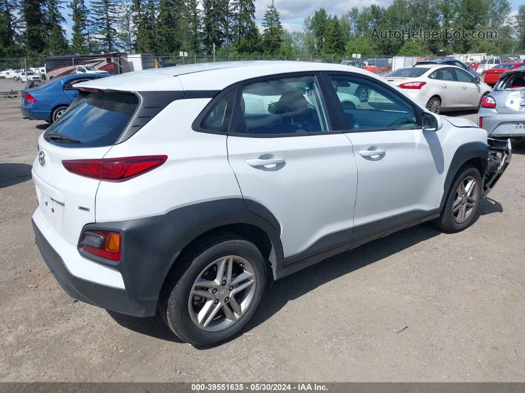 2021 Hyundai Kona Se White vin: KM8K1CAA2MU701700