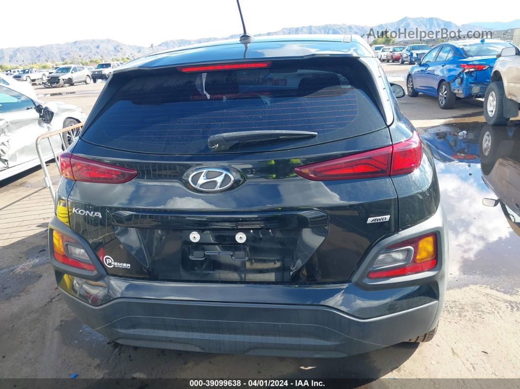 2021 Hyundai Kona Se Black vin: KM8K1CAA2MU738763