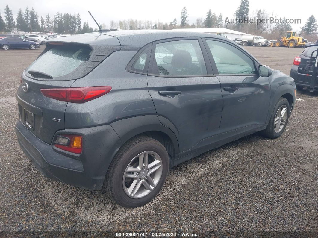 2021 Hyundai Kona Se Gray vin: KM8K1CAA3MU661577