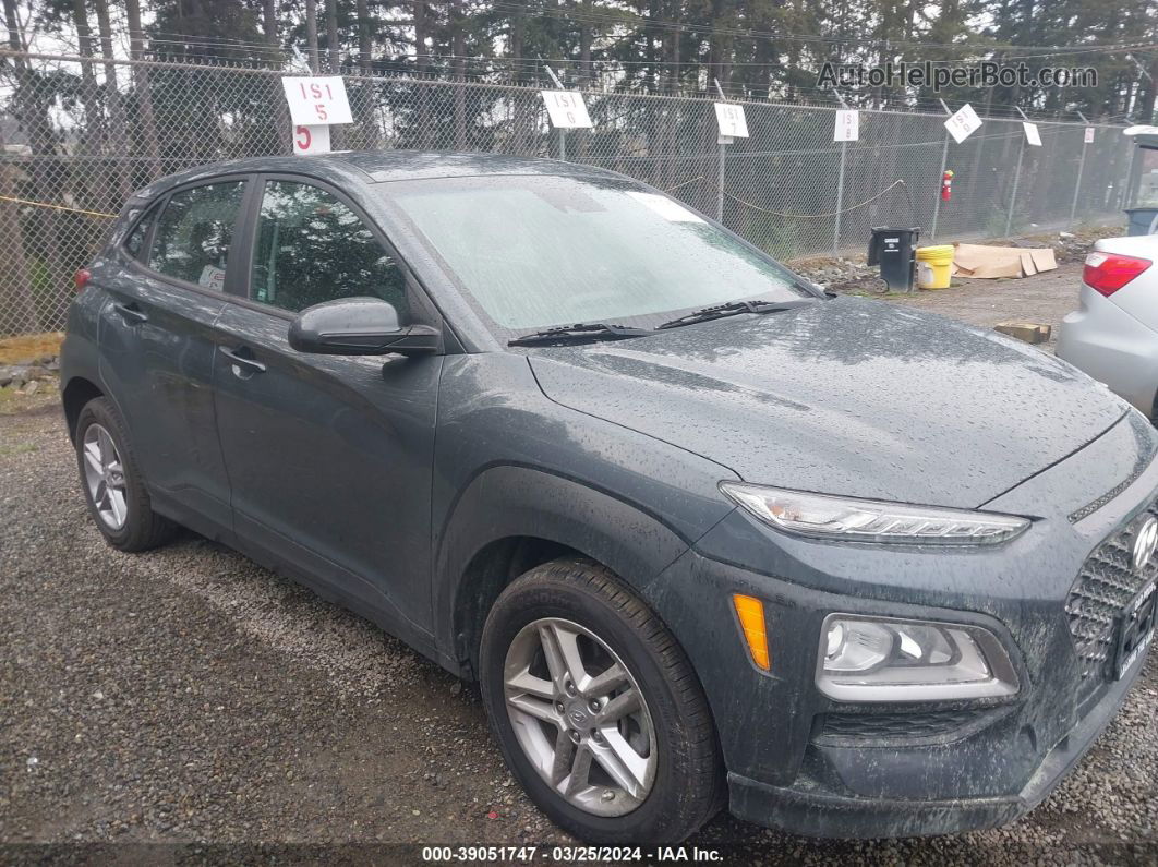 2021 Hyundai Kona Se Gray vin: KM8K1CAA3MU661577