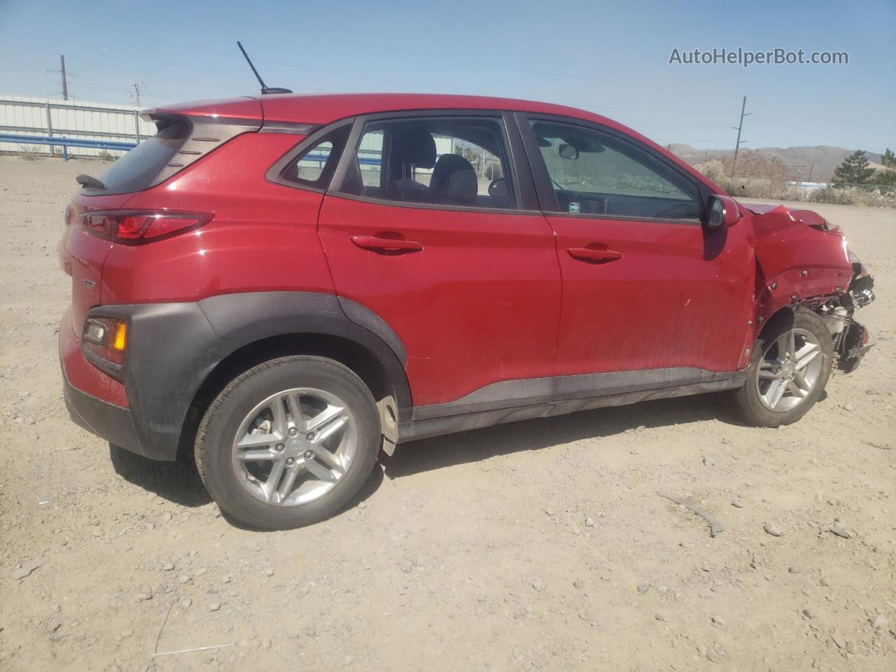 2021 Hyundai Kona Se Red vin: KM8K1CAA3MU742529