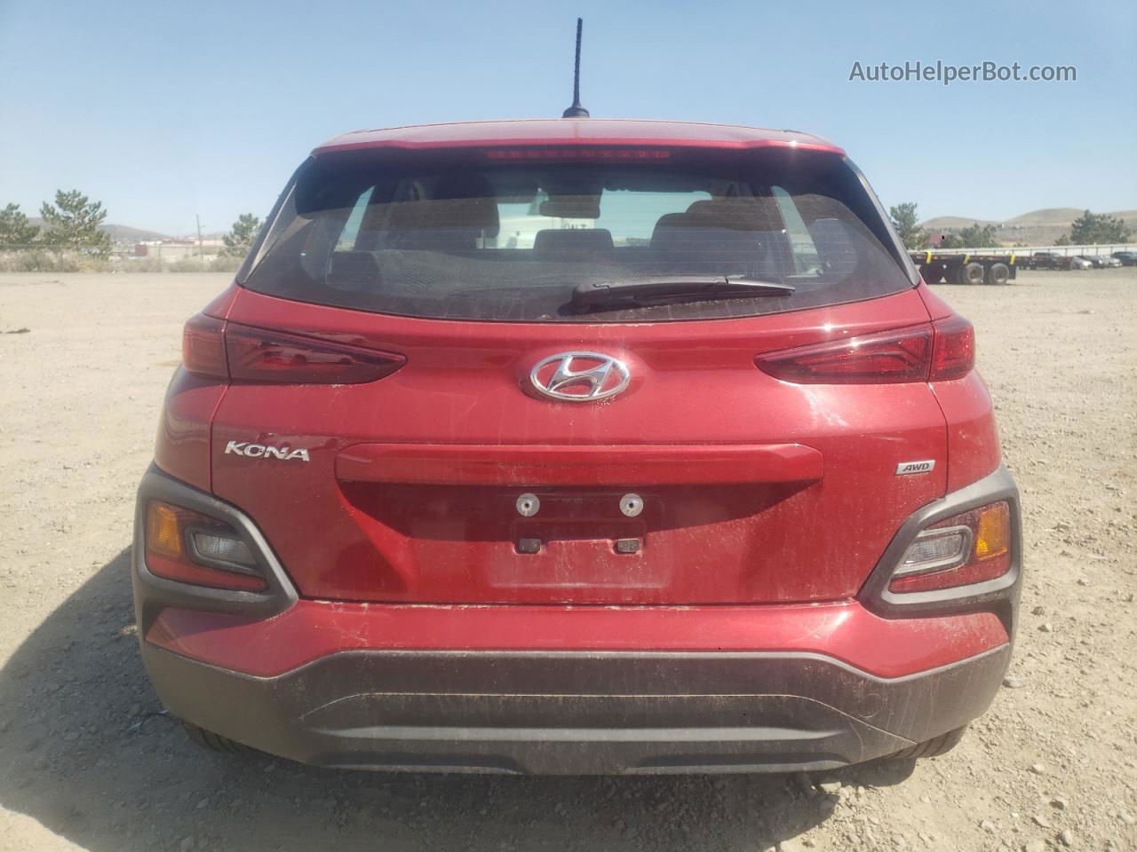 2021 Hyundai Kona Se Красный vin: KM8K1CAA3MU742529